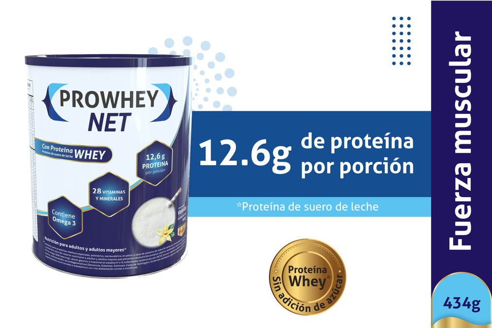 Prowhey Net Sabor Vainilla 434 G