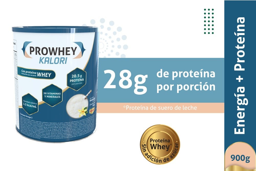 Formula Prowhey Kalori Sabor Vainilla 900 G