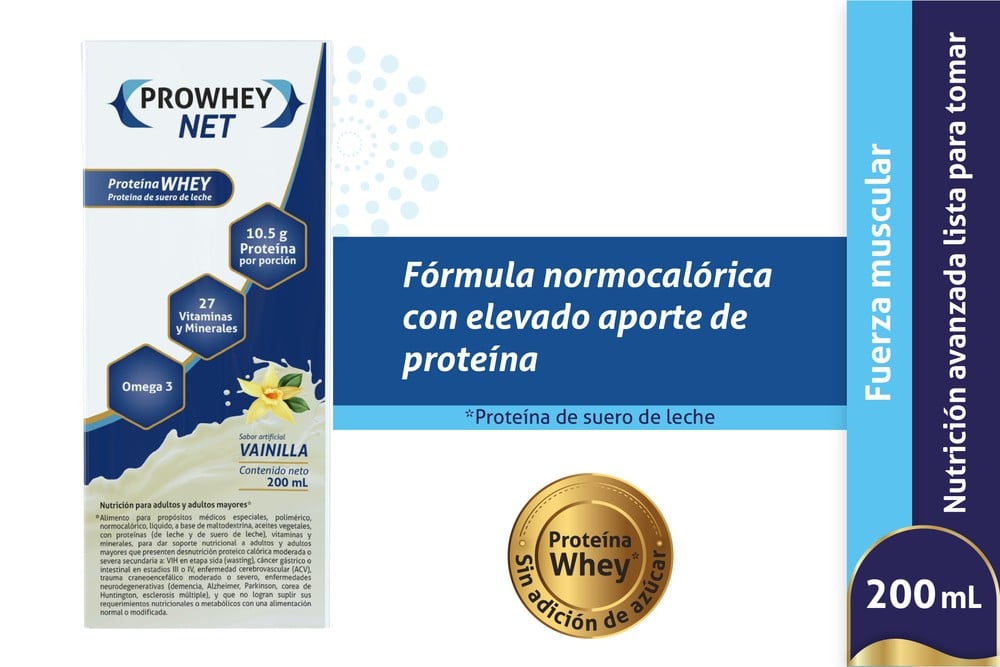 Prowhey Net Normocalorico Sabor Vainilla 200 Ml