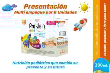 Proklein Kids Normocalorico Sabor Vainilla 200 Ml
