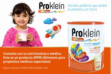 Proklein Kids Plus Sabor Vainilla 530 G