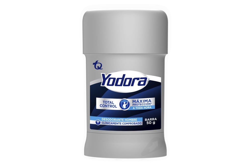 Desodorante Yodora En Barra Total Control 50 G