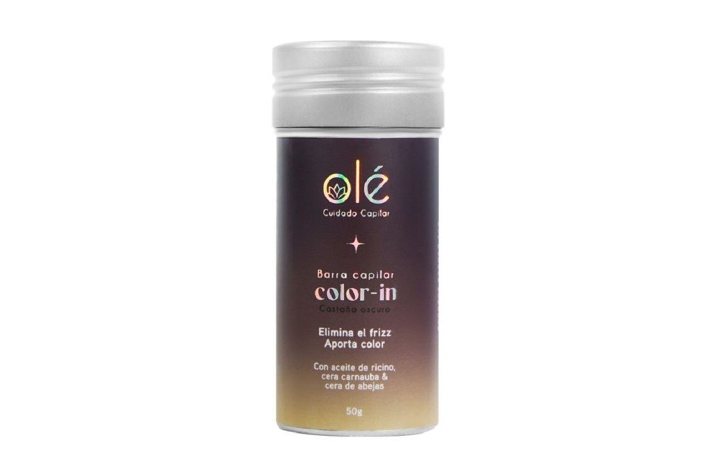 Cera Capilar Olé Color In Anti Frizz En Barra 50 G