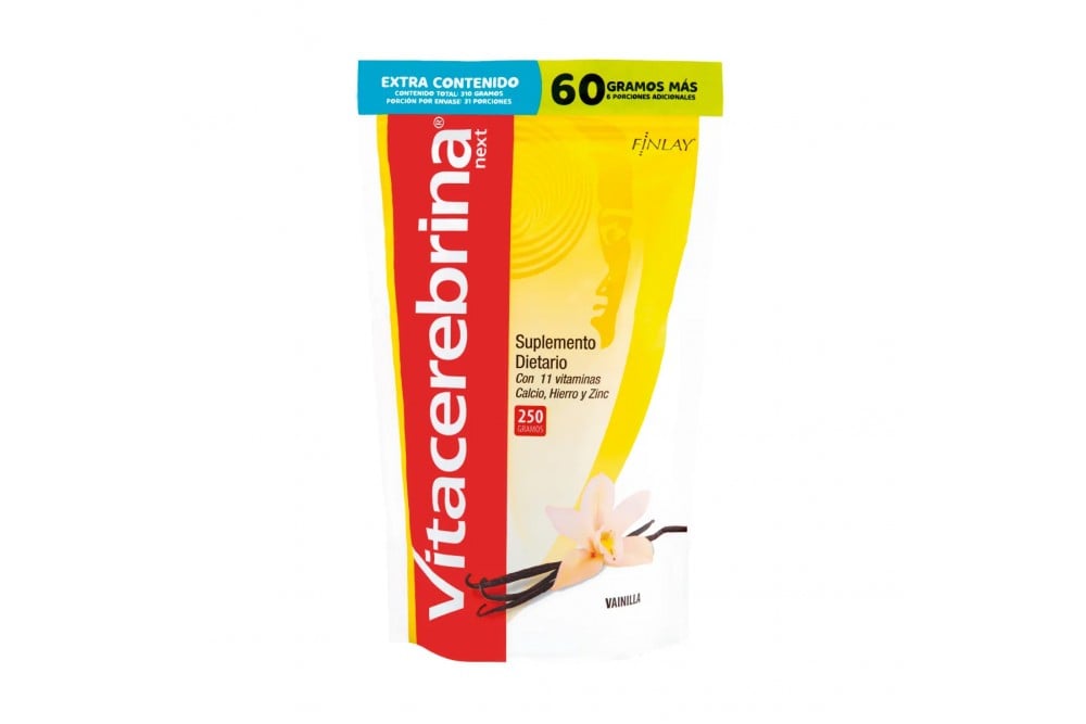 Doypack Vitacerebrina Granulado Sabor Vainilla 310 G