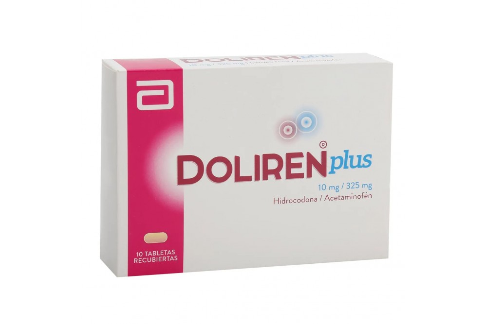 Doliren Plus 10Mg / 325 Mg 10 Tabletas Recubiertas