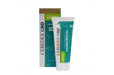 Crema Hidratante Cebedex Con Cannabidol Eucalipto 100G
