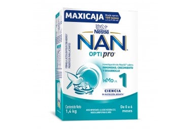 Fórmula Infantil Nan Optipro Etapa 1 Con HMO 1400 G