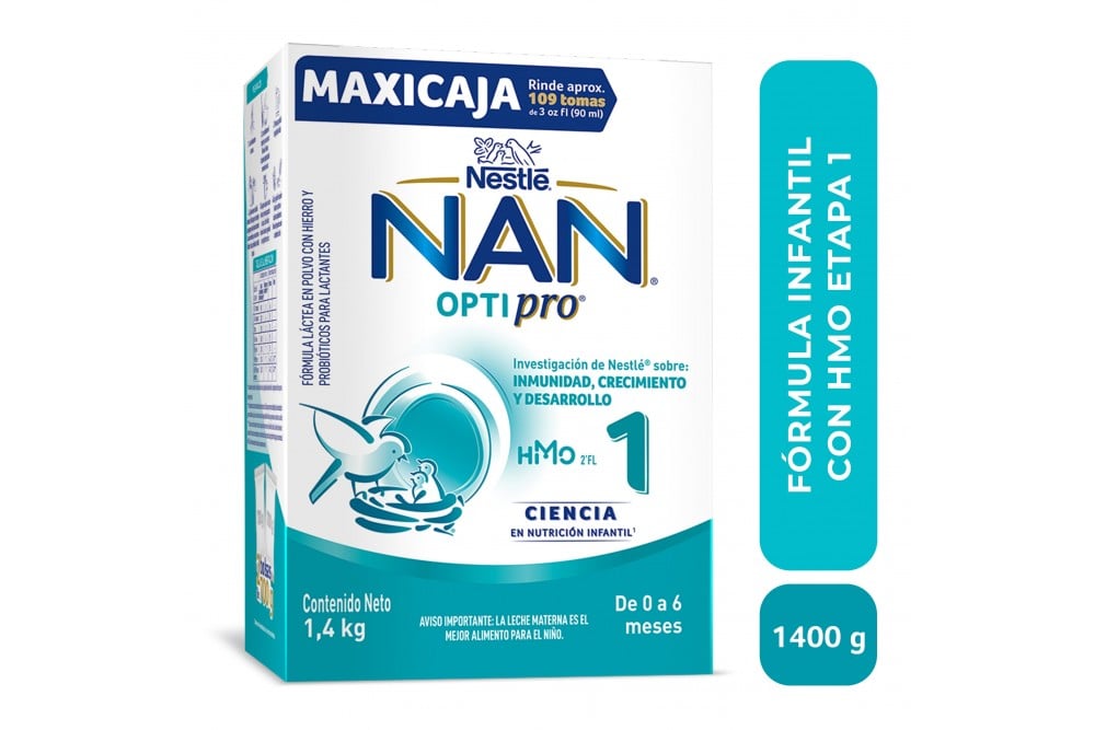 Fórmula Infantil Nan Optipro Etapa 1 Con HMO 1400 G