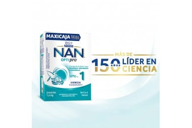 Fórmula Infantil Nan Optipro Etapa 1 Con HMO 1400 G