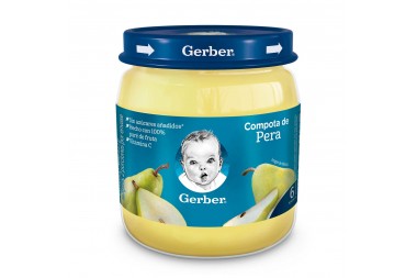 Compota Gerber Sabor Pera 113 G