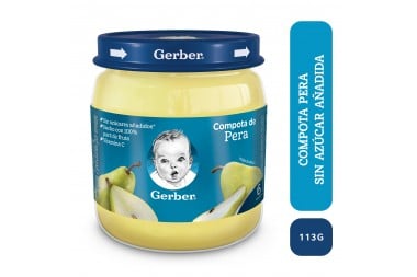 Compota Gerber Sabor Pera...