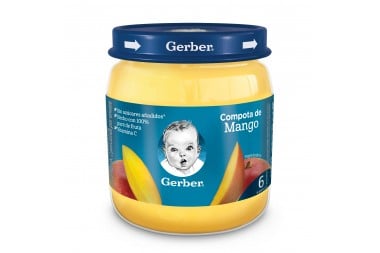 Compota Gerber Sabor Mango...