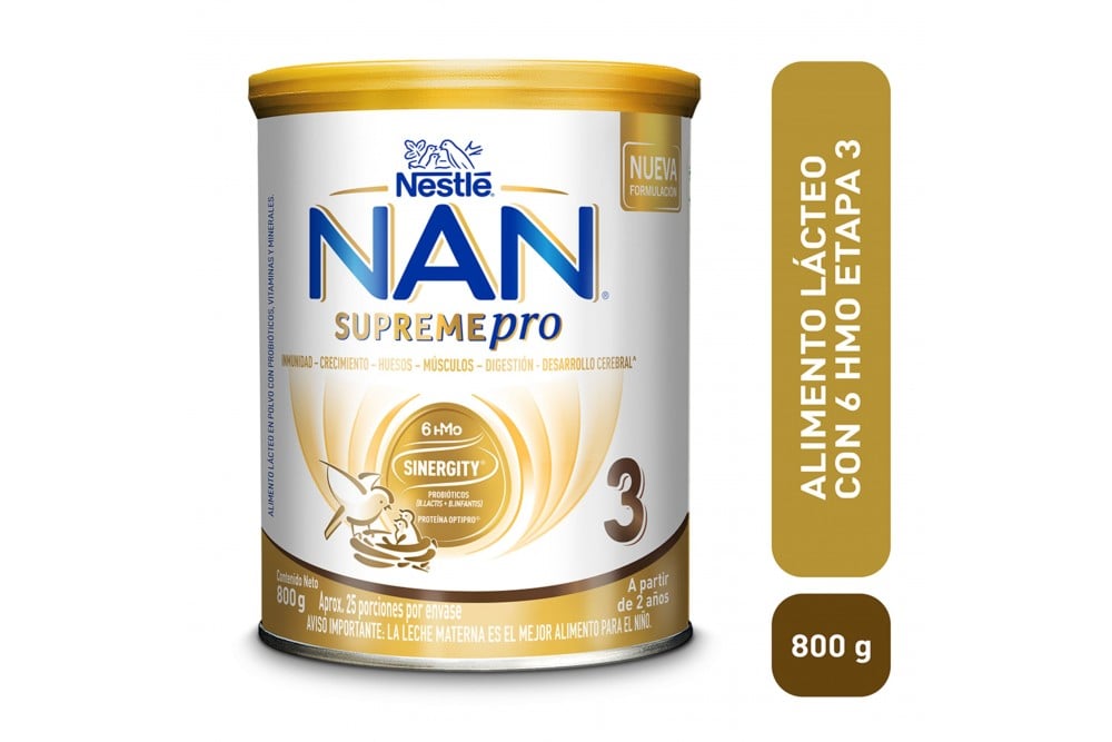 Fórmula Infantil Nan Supreme Etapa 3 800 G