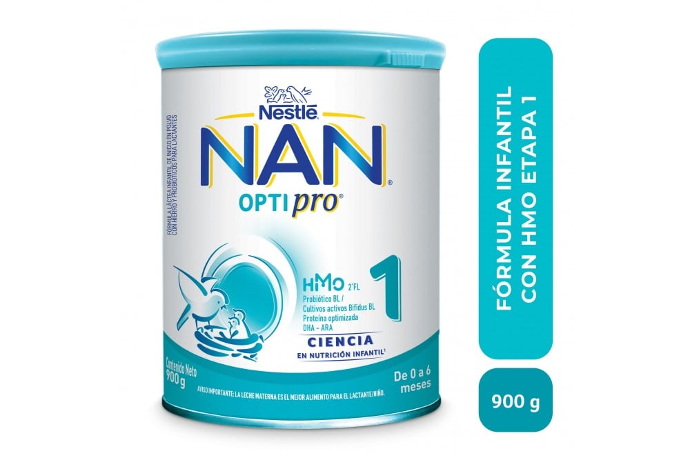 Fórmula Infantil Nan Optipro Etapa 1 Con HMO 900 G