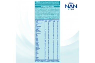 Fórmula Infantil Nan Optipro Etapa 1 Con HMO 900 G