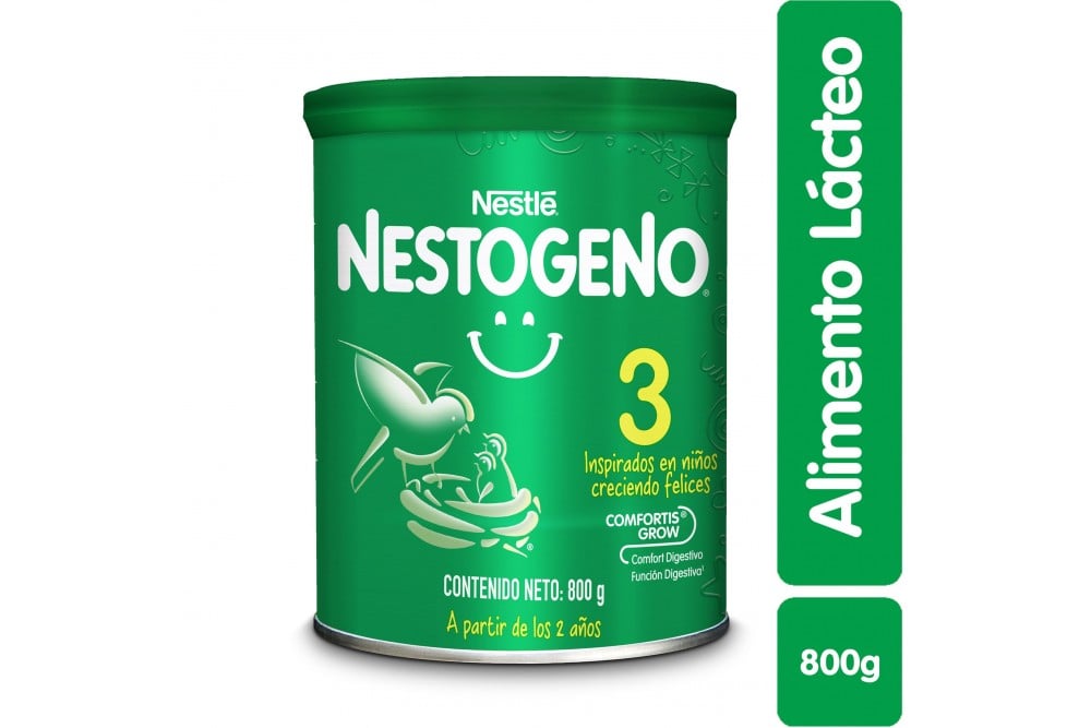 Alimento Lácteo Nestogeno Etapa A partir De los 2 Años 800 G