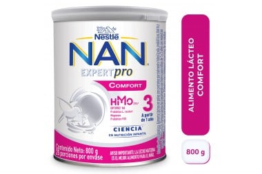 Alimento Lácteo Nan ExpertPro Comfort Etapa 3 Con HMO 800 G