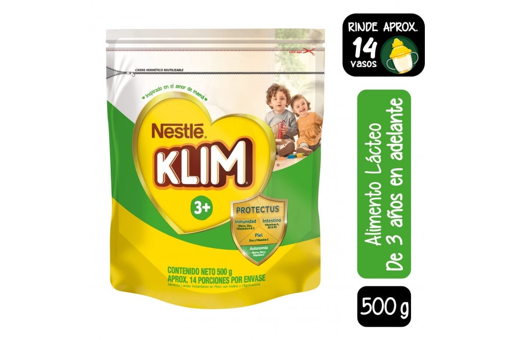 Alimento Lácteo Klim 3+ 500 G