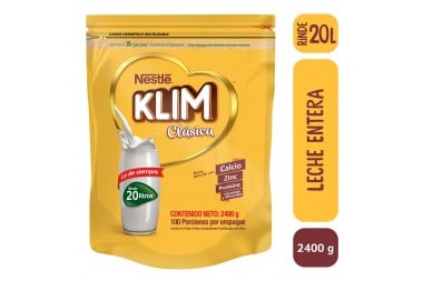 Leche En Polvo Klim Entera...