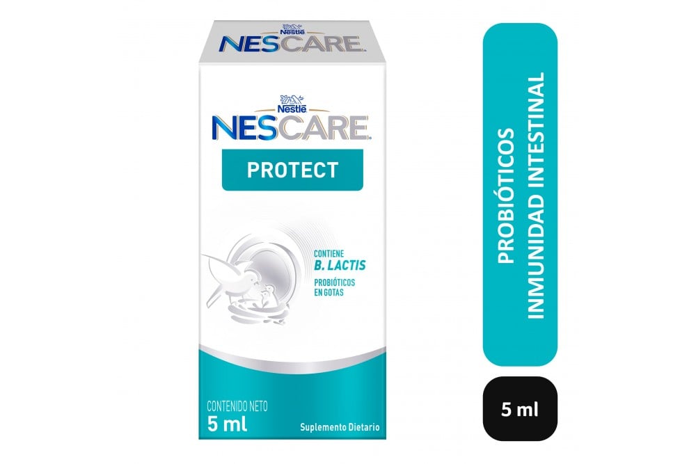 Probióticos Nescare Protect inmunidad intestinal 5 Ml
