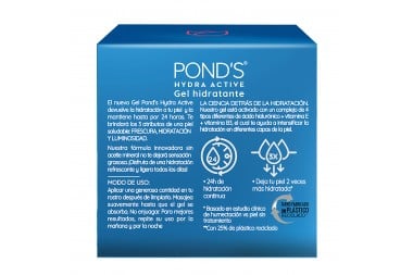 Gel facial Pond's Hydra Active Ácido Hialurónico 110 G