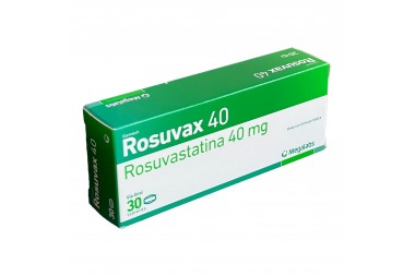 Rosuvax 40 Rosuvastatina 40 Mg 30 Tabletas
