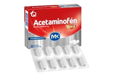 Acetaminofén Forte Mk 500Mg...