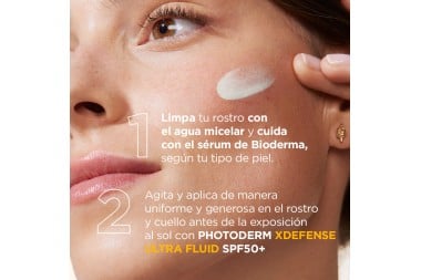 Protector Solar Bioderma Xdefense Spf 50 Invisible 40 Ml
