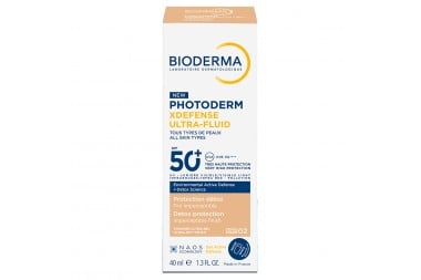 Protector Solar Bioderma Xdefense Spf 50 Con color 40 Ml