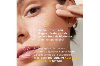Protector Solar Bioderma Xdefense Spf 50 Con color 40 Ml