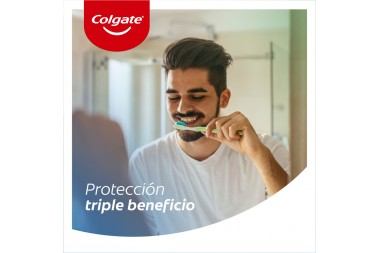 Crema Dental Colgate Tripe Acción Sabor Menta 100 Ml