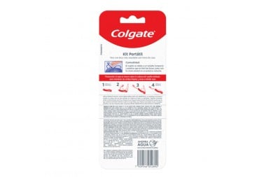 Kit Portátil Colgate Total Suave 12 Und