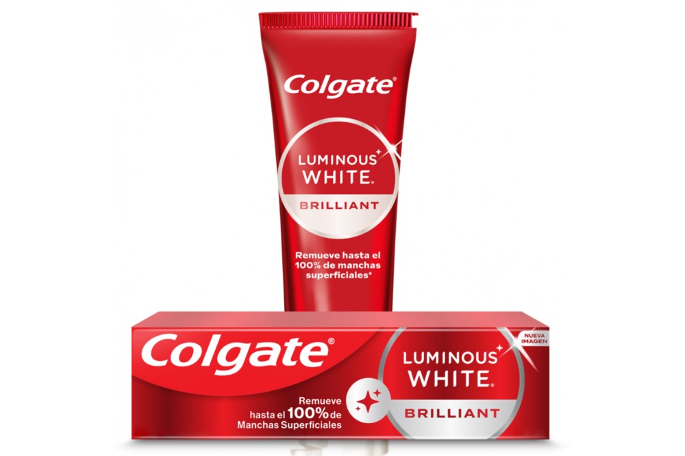 Colgate Crema Dental Luminous White Brilliant 125 Ml