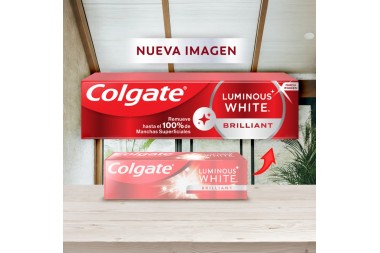Colgate Crema Dental Luminous White Brilliant 125 Ml
