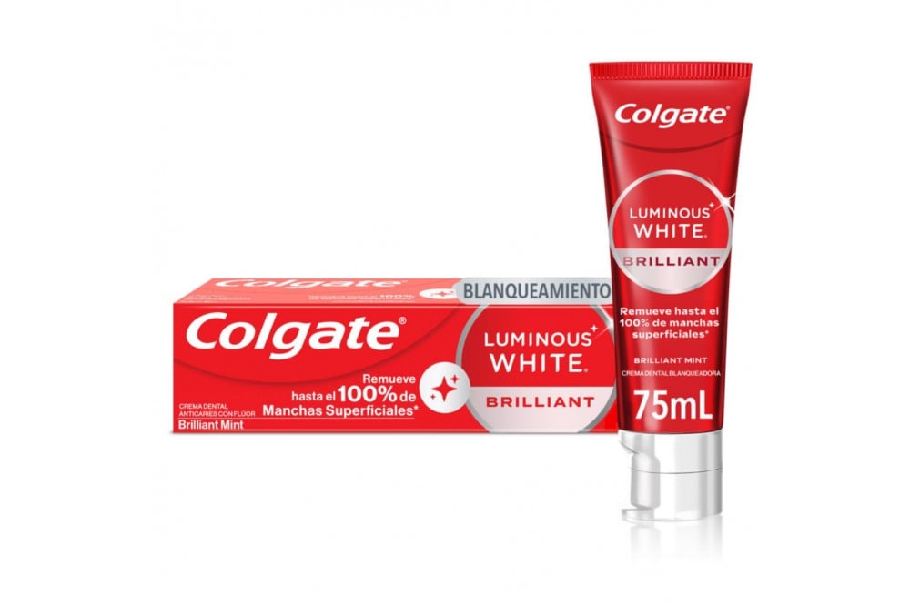Crema Dental Colgate Luminous White Brilliant 75 Ml