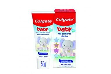 Crema Dental Colgate My First Sin Flúor Sabor Fruta Suave 50 G