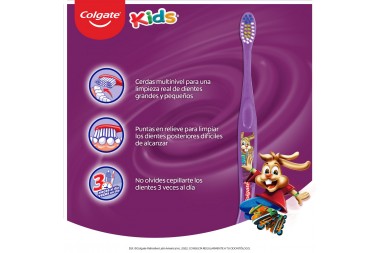 Cepillo Dental Colgate Kids 5+ Años 2 Unds