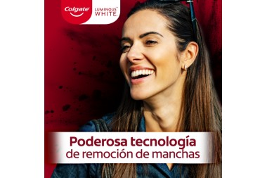 Crema Dental Colgate Luminous White Carbón Activado 75 Ml