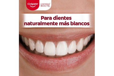 Crema Dental Colgate Luminous White Carbón Activado 75 Ml
