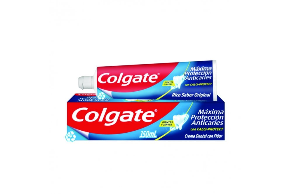 Crema Dental Colgate Máxima Protección Anticaries 150 Ml