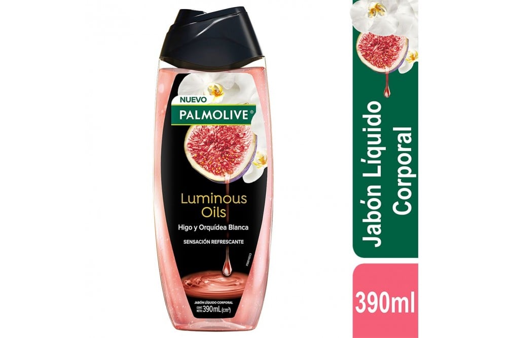 Jabón Liquido Corporal Palmolive Luminous Oils 390 Ml