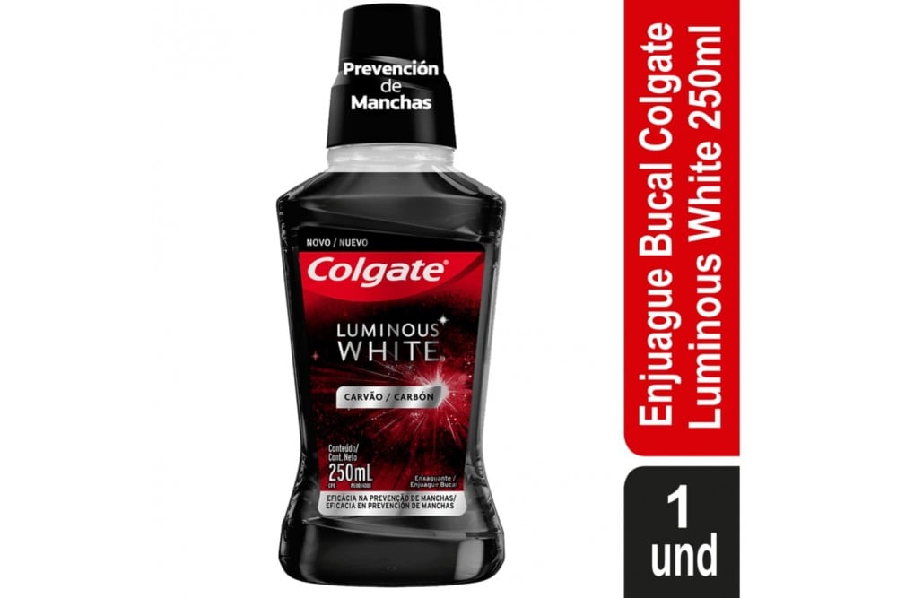 Enjuague Bucal Colgate Luminous White 250 Ml