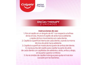 Cepillo Dental Colgate Encias Therapy Suave 2 Unds