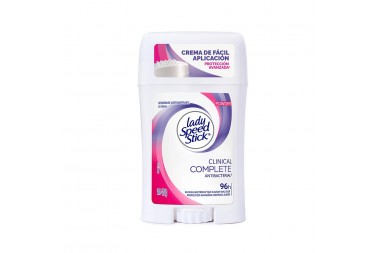 Desodorante Lady Speed Stick clinical Complete En Barra 47 G