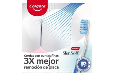 Cepillo Dental Colgate Slim Soft Suave 2 Unds
