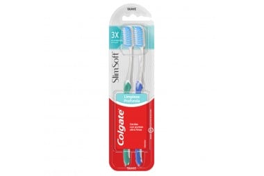 Cepillo Dental Colgate Slim Soft Suave 2 Unds