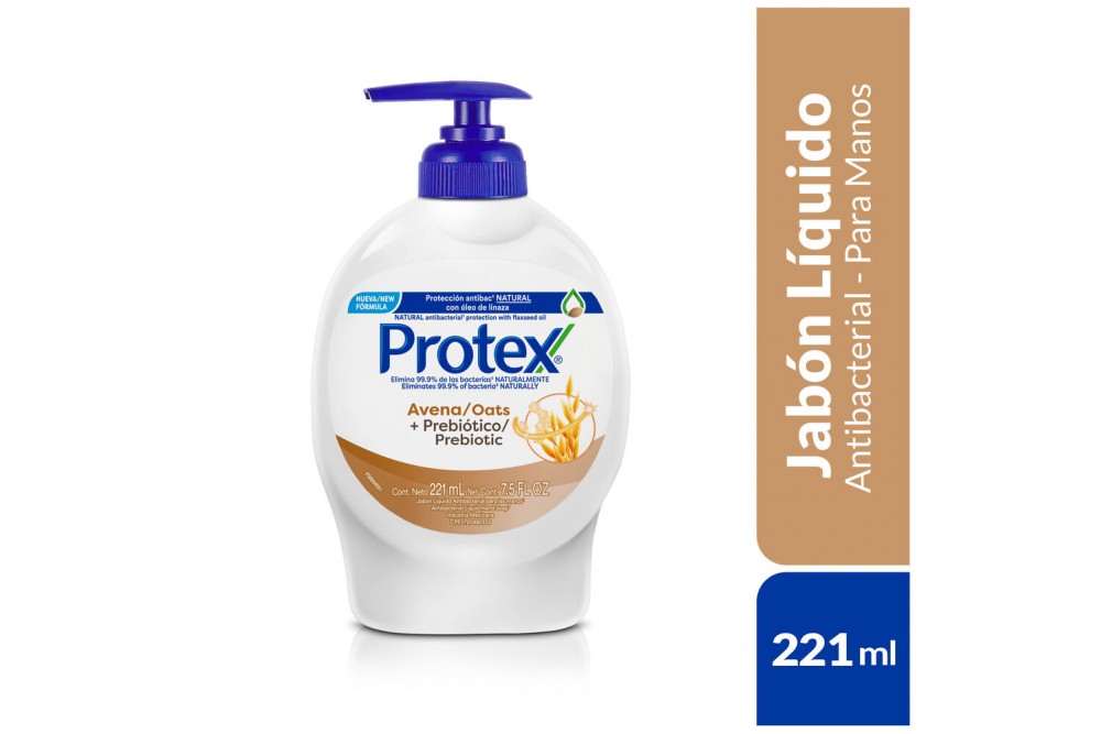 Jabón Líquido Protex Avena 221 Ml