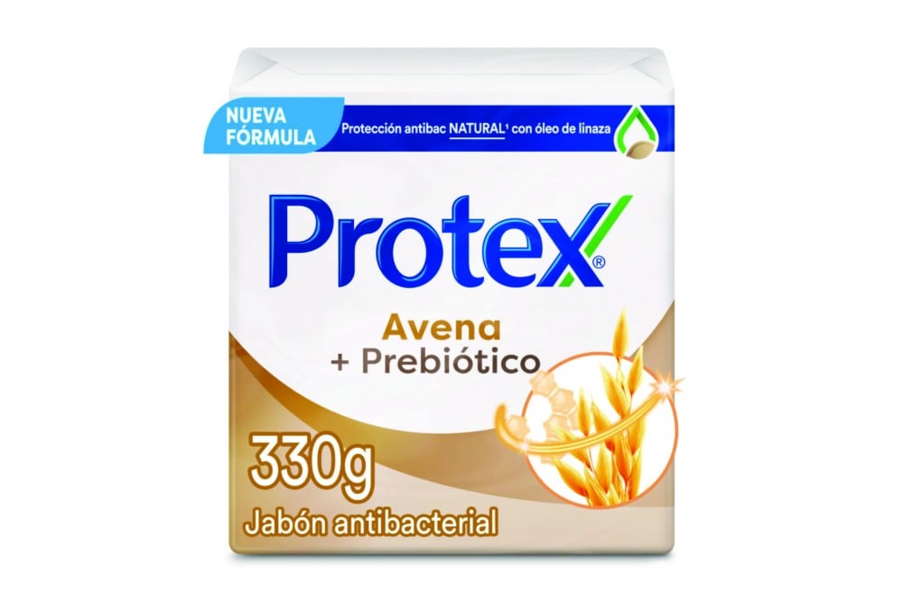 Jabón En Barra Protex Avena 3 Unds