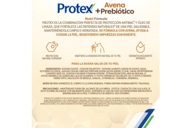 Jabón En Barra Protex Avena 3 Unds