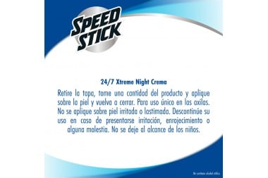 Desodorante Speed Stick 24 Horas En Crema 2 Unds